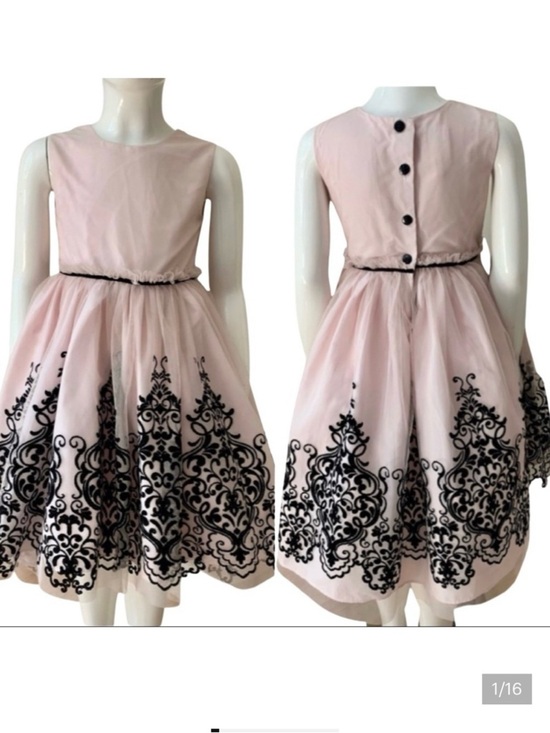 Laura Ashley Other - LAURA ASHLEY London Tulle Special Occasion Dress Pink & Black Tulle Fancy Party